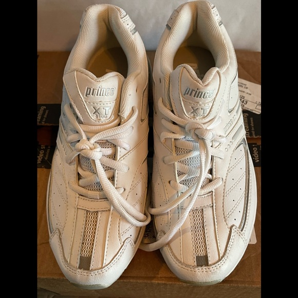 Prince XT 3100 leather non marking court shoe women’s 8 1/2 Brand New - Picture 4 of 8